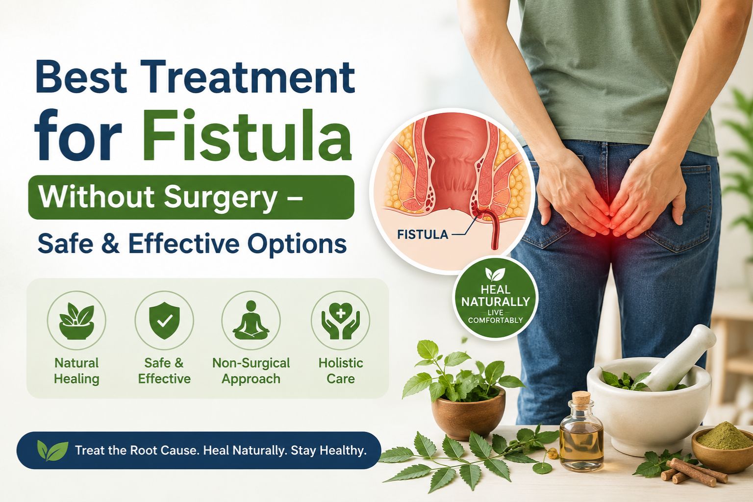 Best Treatment for Fistula Without Surgery – Safe & Effective Options