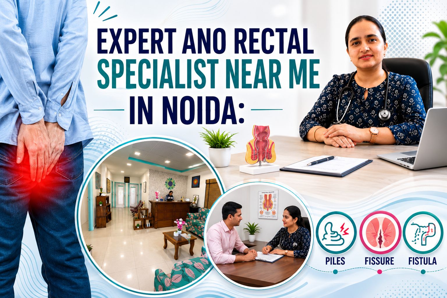 Expert Ano Rectal Specialist Near Me in Noida: Advanced Care for Piles, Fissure & Fistula