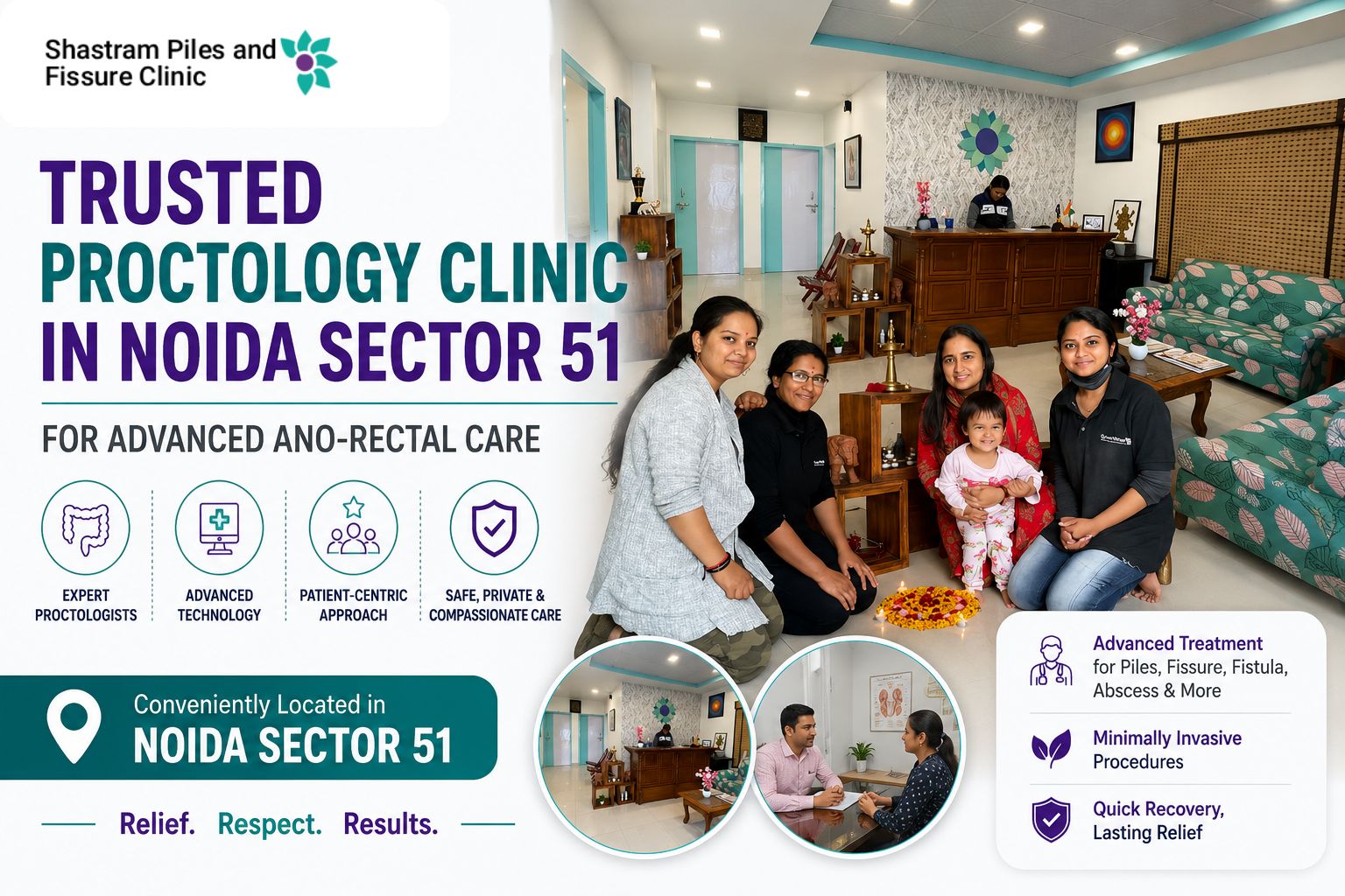 Trusted Proctology Clinic in Noida Sector 51 for Advanced Ano-Rectal Care