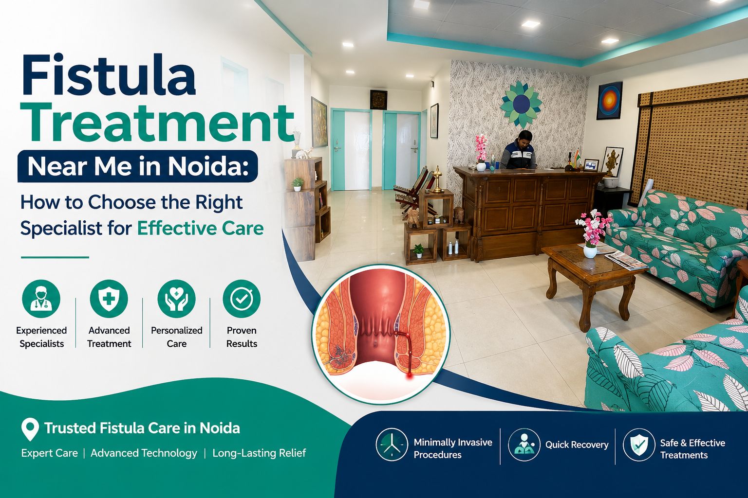 Fistula Treatment Near Me in Noida: How to Choose the Right Specialist for Effective Care
