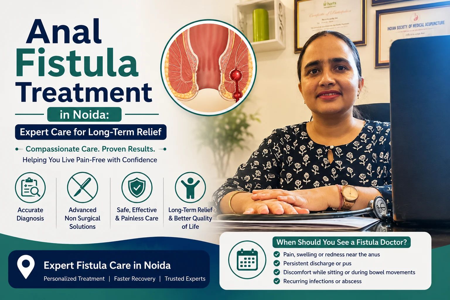 Anal Fistula Treatment in Noida