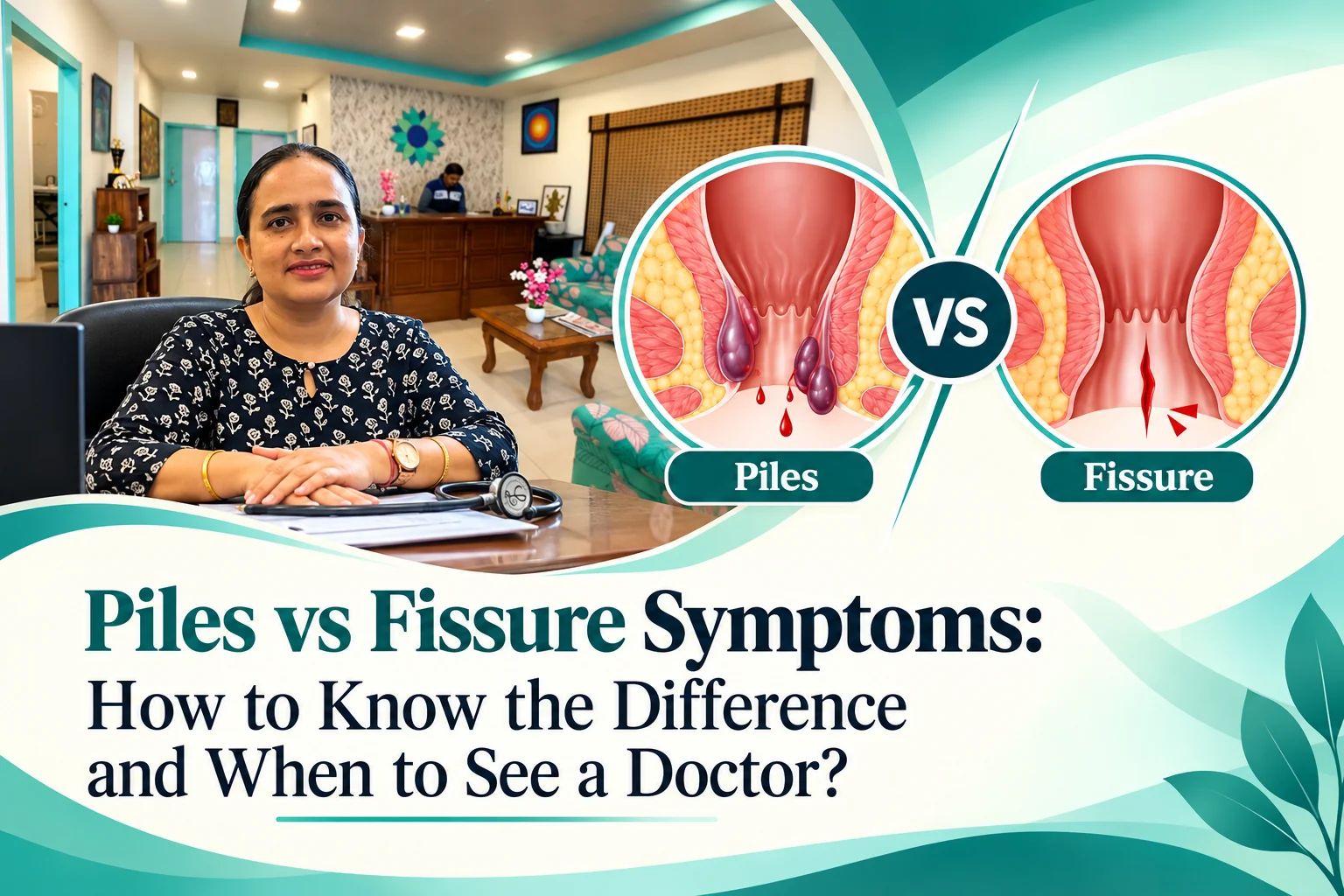 Piles vs Fissure Symptoms